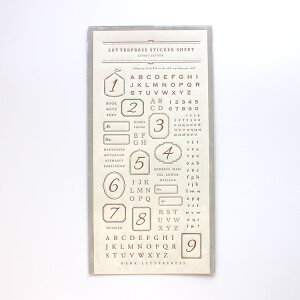 y15OFFN[|sz}Ŏ OEDA LETTERPRESS sticker sheet XebJ[V[g LETTER Bronze Black ^[ uY ubN XebJ[ V[ V[V[g Zt NVbN  p