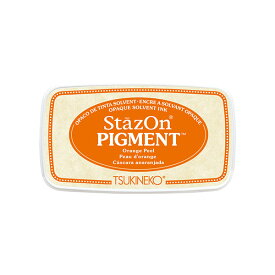 【20時からクーポン&ポイント最大46倍!】StazOn PIGMENT ステイズオン ピグメント TSUKINEKO ツキネコ スタンプ台 カラー スタンプパッド インクパッド 油性 KNK-INK11 選べる12色