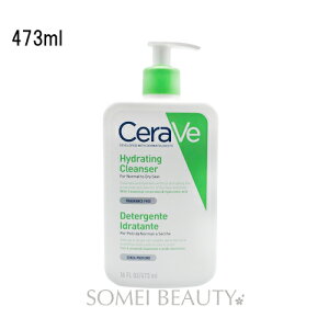 �y���������z�Z�����B �n�C�h���C�e�B���O �N�����U�[ 473ml 16oz. ���s�A���i CeraVe Hydrating Cleanser�y�ێ��z�y��痿�z