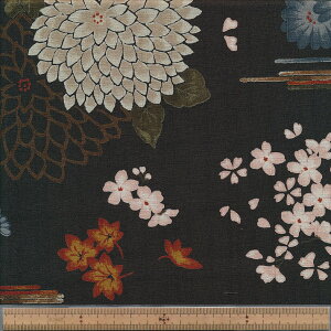 KTS7067 菊花桜楓文様 サザンクロス