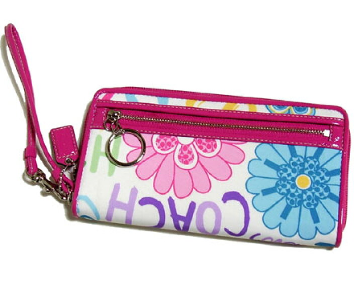 楽天市場】COACH/コーチ デイジーフローラル ラウンドファスナー長財布 