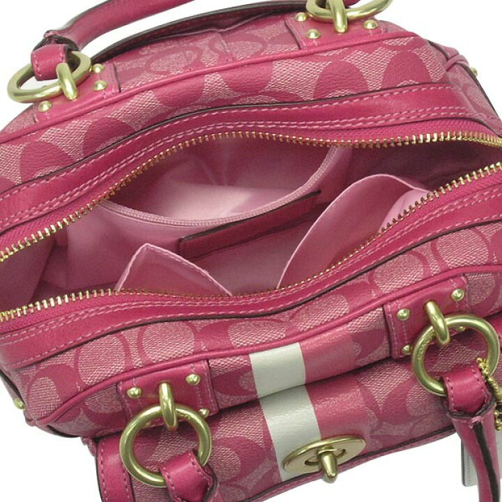 楽天市場】【超レア】 COACH/コーチ ヘリテージ ストライプ スモール 