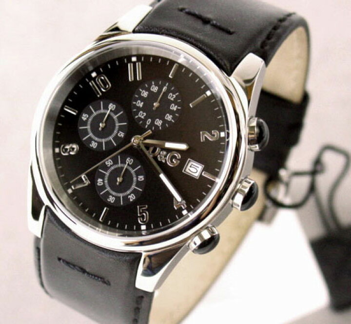 楽天市場】D&G TIME ドルチェ＆ガッバーナ SANDPIPERクロノグラフ  