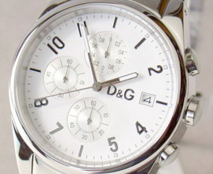 楽天市場】D&G TIME ドルチェ＆ガッバーナ SANDPIPERクロノグラフ SS  