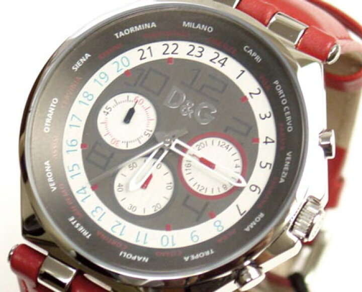 楽天市場】D&G TIME ドルチェ＆ガッバーナ UNIQUE クロノグラフ腕時計 