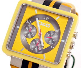 D&G TIME ドルチェ＆ガッバーナ CREAM クロノグラフ腕時計 DW0063 イエロー×ブラック【ラッピング無料】【楽ギフ_包装】
