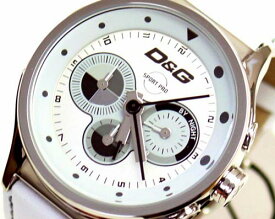 D&G TIME ドルチェ＆ガッバーナCODE NAME クロノグラフ時計 DW0212 ホワイト【ラッピング無料】【楽ギフ_包装】【10P11Mar16】【05P03Dec16】