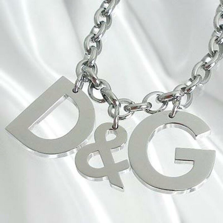 楽天市場】D&G/ドルチェ＆ガッバーナ D＆Gロゴモチーフ ネックレス  
