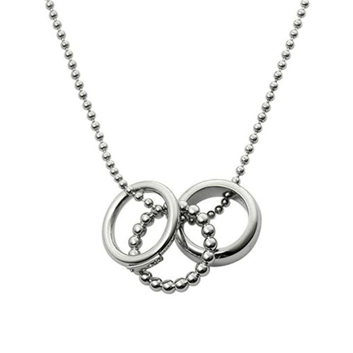 楽天市場】D&G/ドルチェ＆ガッバーナ D＆Gロゴ3連リングネックレス  