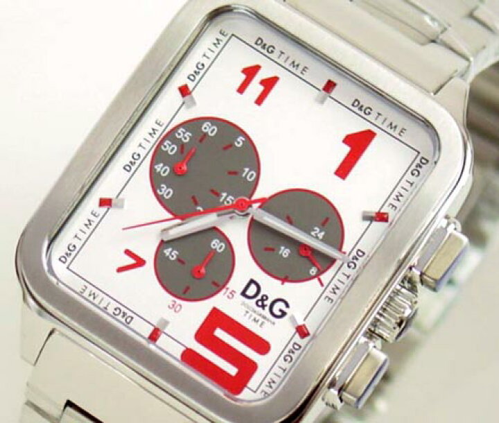 楽天市場】D&G TIME ドルチェ＆ガッバーナGERONIMO クロノグラフ SS 