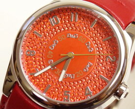 D&G TIME ドルチェ＆ガッバーナSANDPIPER ロゴフェイス時計 DW0260 レッド【ラッピング無料】【楽ギフ_包装】