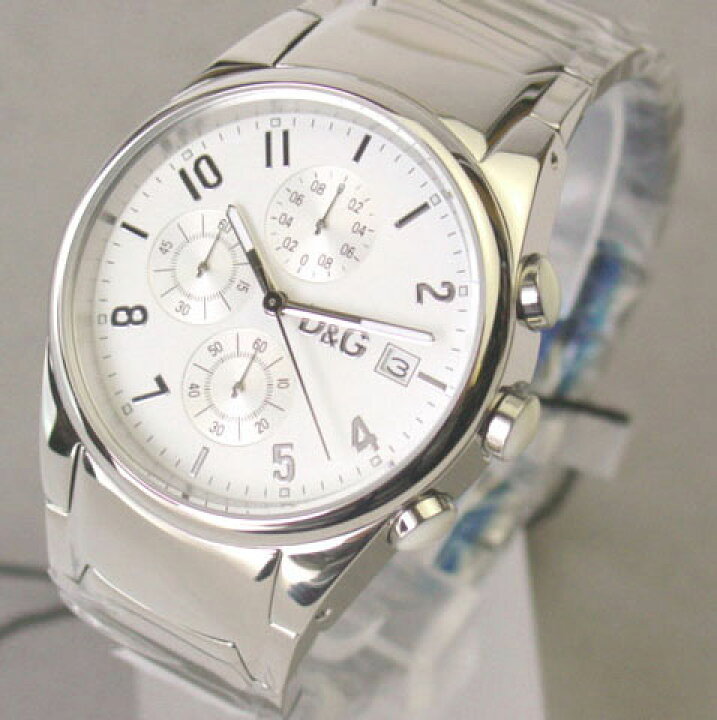 楽天市場】D&G TIME ドルチェ＆ガッバーナ SANDPIPERクロノグラフ SS  