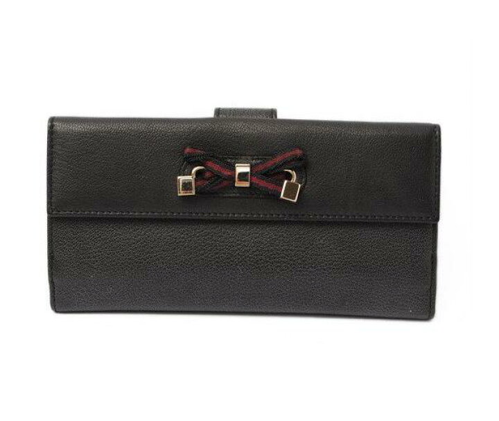 楽天市場】GUCCI/グッチ ウェイビングリボン長財布 167464-0416 