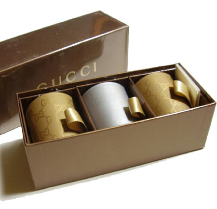 楽天市場】GUCCI/グッチ アロマキャンドル3個セット 163862-8074 