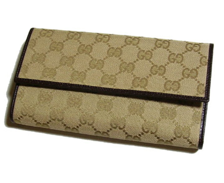 楽天市場】GUCCI/グッチ GGキャンバス三つ折り長財布 254586-9665  