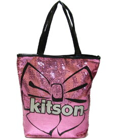 KITSON/キットソン　スパンコートートバッグ Los Angeles Bow Sequin Tote【ラッピング無料】【楽ギフ_包装】