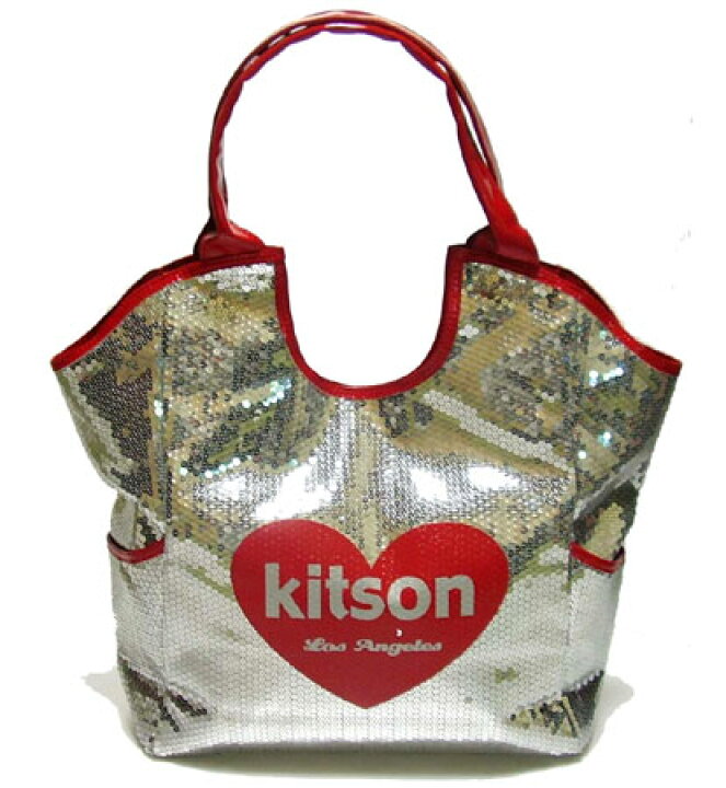 楽天市場】KITSON/キットソン スパンコールトートバッグ Los Angeles 