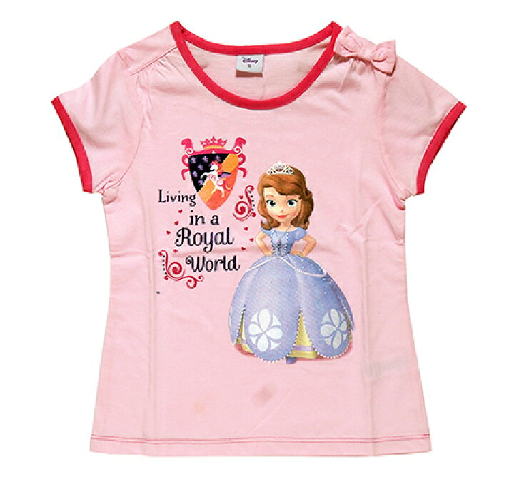 楽天市場 送料無料 Disney ディズニー Sofia The First Regular Topちいさなプリンセス ソフィア Tシャツ 子供服 4歳 6歳 8歳 Clothing Warehouse