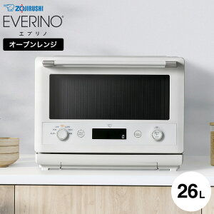 �y2026�N���f���z�ۈ� �I�[�u�������W EVERINO �u���b�N �z���C�g ES-GY26 �������� / 26L �d�q�����W �g�[�X�g �ɓ��t���b�g �I�[�u������ �O�������� �{�E���t�� �p�M �H�p�� �g���� �������ߒ���