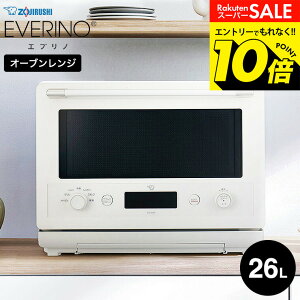 �y���m�z�X�[�p�[SALE�̓G���g���[��10�{�I �yLINE���F�B�ōő�330�~�N�[�|���z�ۈ� �G�u���m �I�[�u�������W 26L �u���b�N �z���C�g ES-GX26 EVERINO / �d�q�����W �g�[�X�g �ɓ��t���b�g �I�[�u�� 