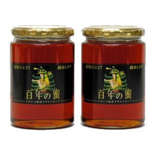 ＧＩ27の天然シロップ マゲイシロップ 百年の蜜 送料無料 450g入り×2本 日本全国 特価キャンペーン
