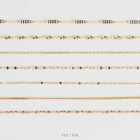 【Gold Bracelet】 K10/K18 イエローゴールド チェーン ブレスレット 地金 10金 10k k10 18金 18k k18 レディース シンプル サイズ cm プレゼント ギフト