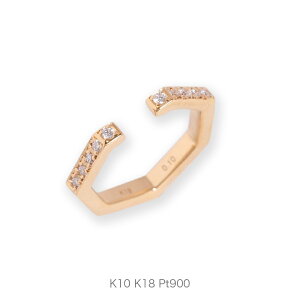 yHeptagon Ear Cuffz K10/K18/Pt900 p` `[t _Ch C[Jt 10 10k k10 18 18k k18 pt900 CG[S[h sNS[h zCgS[h v`i fB[X Ў v[g 