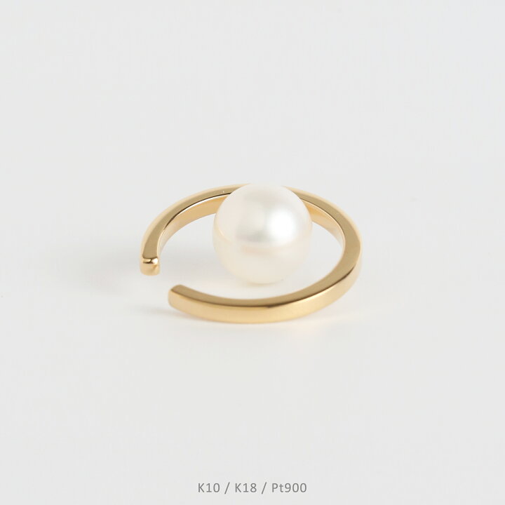 楽天市場】【Pearl Ear Cuff】 K10/K18/Pt900 淡水パール 