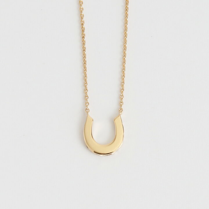 楽天市場】【Horseshoe Necklace】 K10/K18/Pt900 馬蹄 モチーフ 