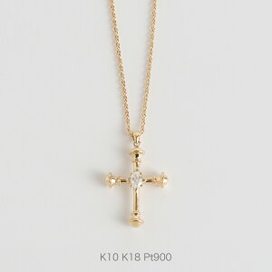 yParthenon Cross Necklacez K10/K18/Pt900 NX `[t I[oJbg _Ch lbNX \ ꗱ_C 10 10k k10 18 18k k18 pt900 CG[S[h sNS[h zCgS[h