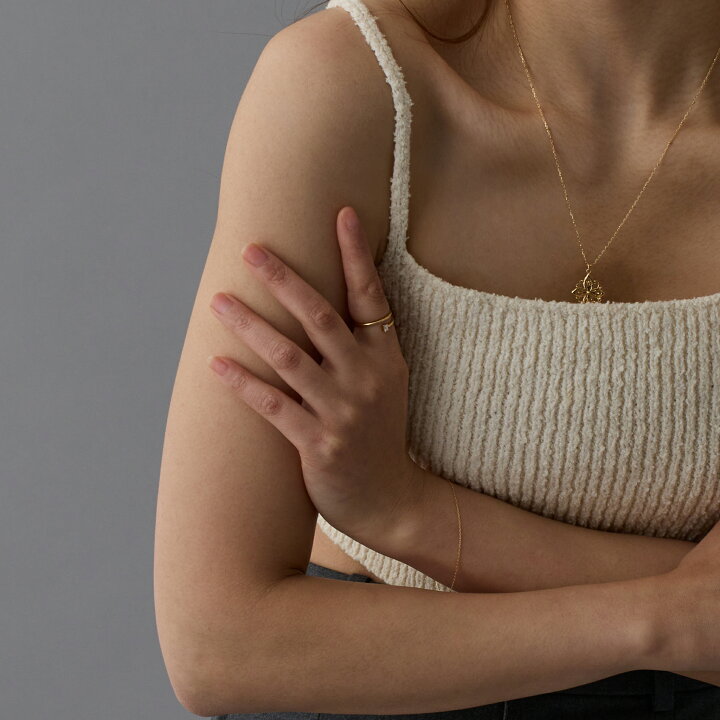 楽天市場】【Ludhiana Long Necklace】 K18/Pt900 透かし柄 モチーフ 