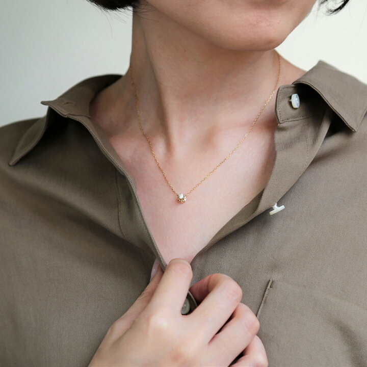 楽天市場】【Amulet Necklace】 K10/K18/Pt900 王冠 モチーフ 一粒 