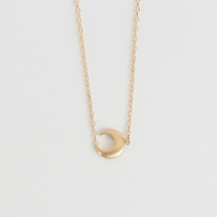 楽天市場】【Luna Necklace】 K10/K18/Pt900 三日月 モチーフ 一粒 