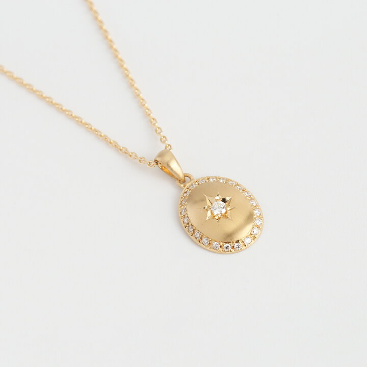 楽天市場】【Raffine Necklace】 K18/Pt900 クラシカル デザイン 