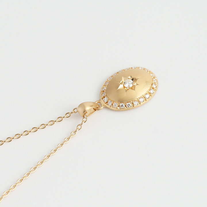 アヴァロンRaffineK18ダイヤモンドネックレス中古品