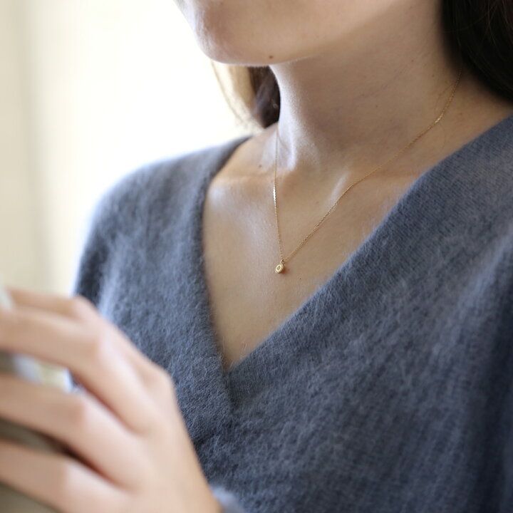 楽天市場】【One Diamond Star Necklace】K10/K18/Pt900 星 モチーフ 