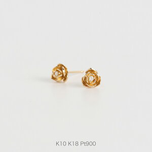 yRose Piercez K10/K18/Pt900 KN `[t ꗱ _Ch sAX [Y ꗱ_C X^bhsAX 10 10k k10 18 18k k18 pt900 CG[S[h sNS[h zCgS[h v`i 
