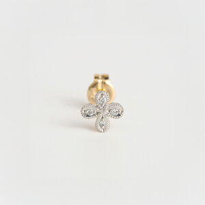 �yLittle Breath | La petite fleur Pierce | Quatre�z K18&Pt900 �_�C�������h �s�A�X �X�^�b�h�s�A�X �R���r�J���[ 18k k18 pt900 �C�G���[�S�[���h �v���`�i ���f�B�[�X �Ў� �v���[���g �M�t�g