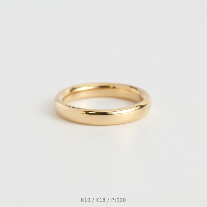 楽天市場】【Plane Nude Ring / Medium】 K10/K18/Pt900 シンプル 