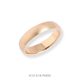 【Plane Matte Ring】 K10/K18/Pt900 リング レディース ゴールド ホワイトゴールド ピンクゴールド プラチナ 指輪 k18 18金 18k k10 10金 10k pt900 女性 大人 プレゼント ギフト