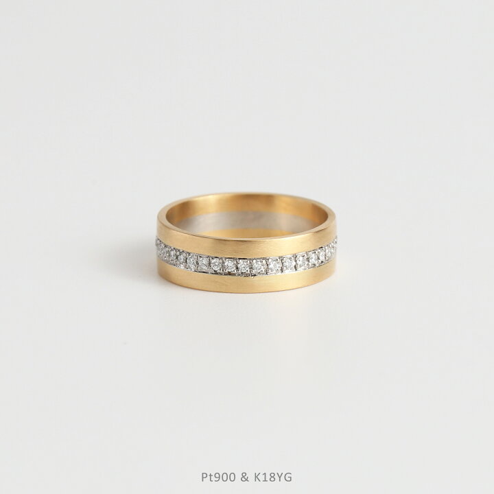 楽天市場】【Eternity Combi Ring / Trois】 Pt900＆K18ゴールド 