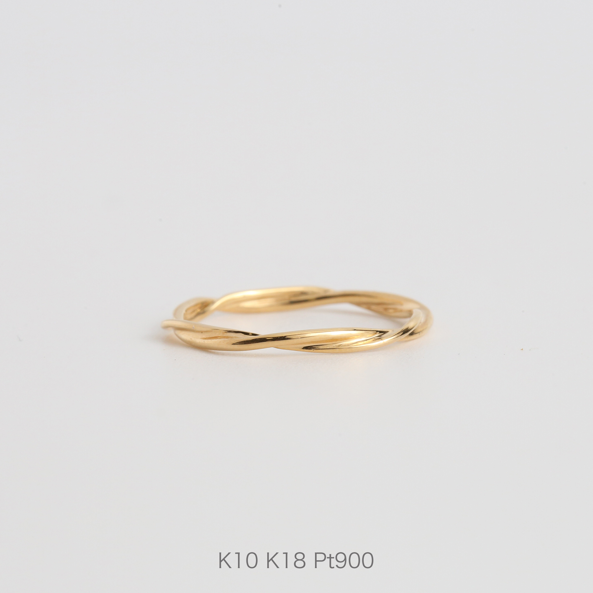 楽天市場】【Ivy Ring】 K10/K18/Pt900 ツタ リング レディース