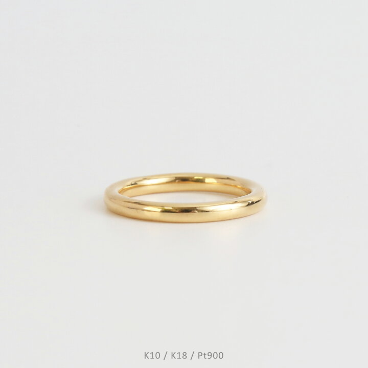 楽天市場】【Nude Ring】 K10/K18/Pt900 甲丸 リング 指輪 地金 結婚 