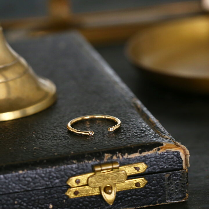 楽天市場】【Eclairer Ring】 K10/K18/Pt900 ダイヤモンド オープン 