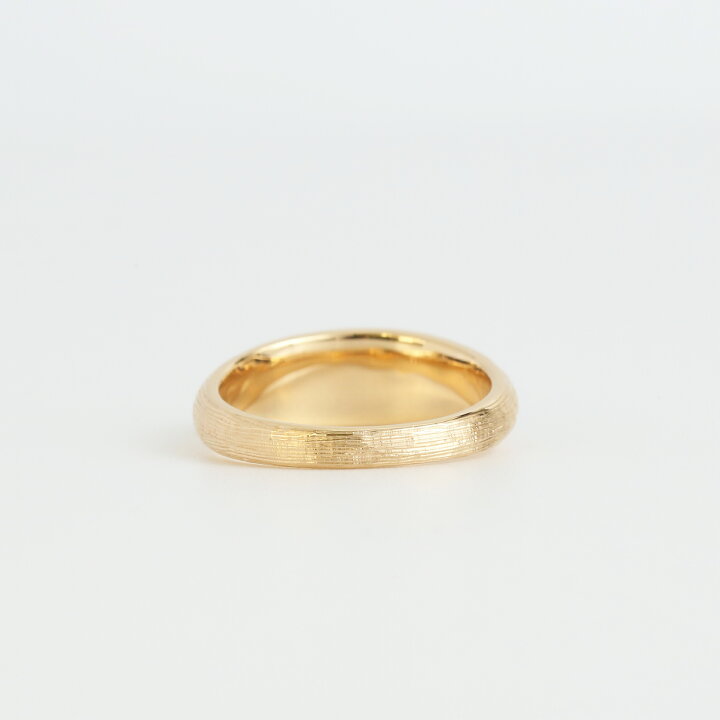 楽天市場】【Valentino Ring】 K10/K18/Pt900 ヘアライン 地金 リング 