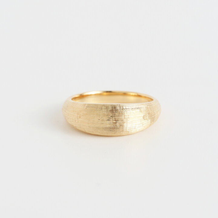 楽天市場】【Valentino Ring】 K10/K18/Pt900 ヘアライン 地金 リング 