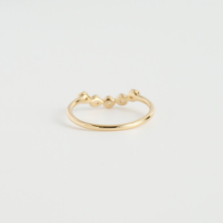 楽天市場】【Julian Ring】 K10/K18/Pt900 Uライン ダイヤモンド  