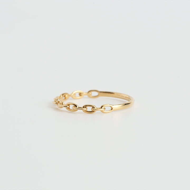 楽天市場】【Kette Ring / Oval】 K10/K18/Pt900 チェーン モチーフ 地 