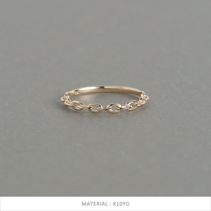 楽天市場】【Kette Ring / Oval】 K10/K18/Pt900 チェーン モチーフ 地 