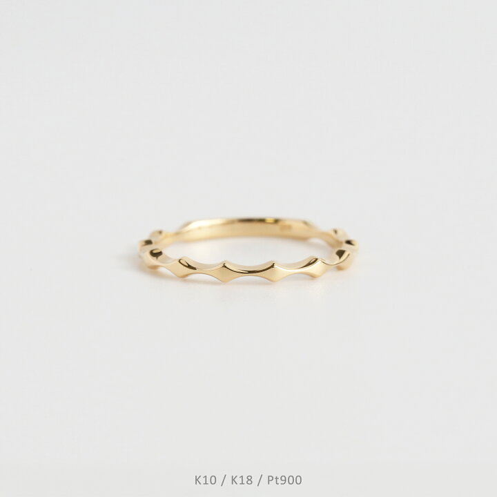 楽天市場】【Ewohl Ring】 K10/K18/Pt900 ひし形 モチーフ リング 指輪 